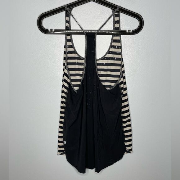Lululemon Striped Water Bound Singlet Tank 6 - Picture 8 of 10